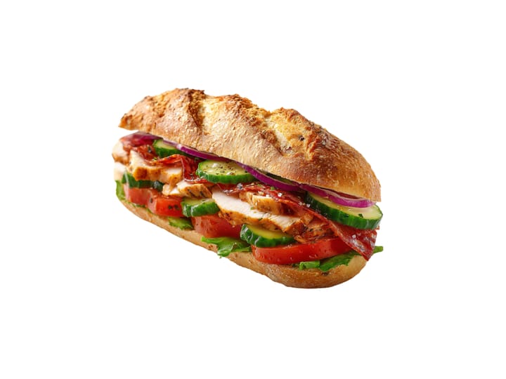 Baguette Hähnchen
