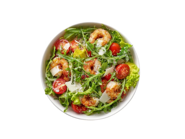 Scampi Salat