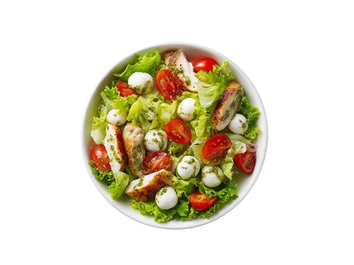 Pesto Chicken Salat